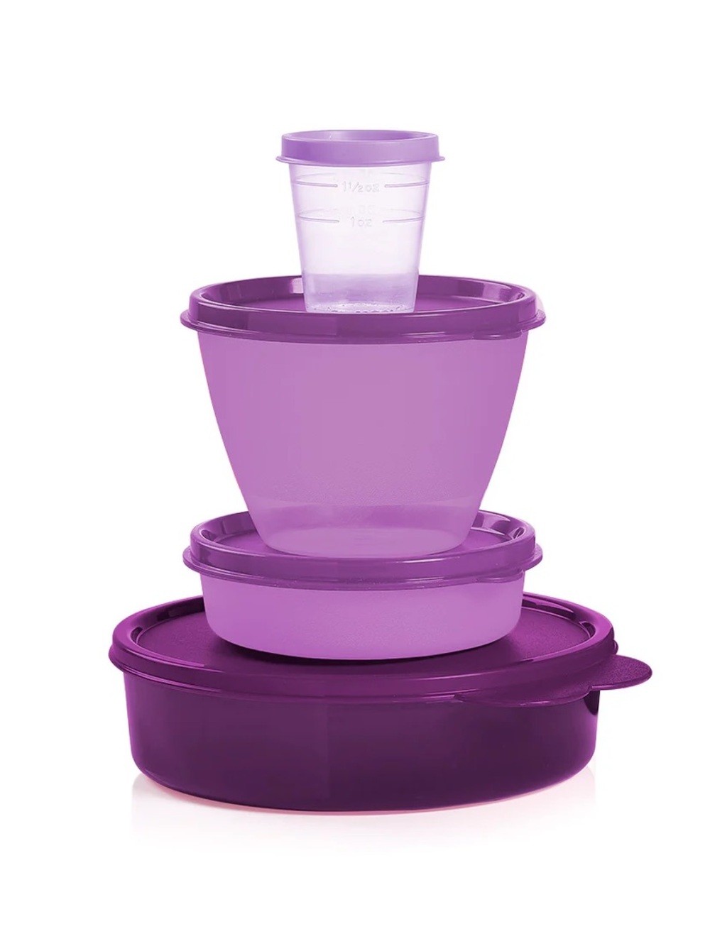 Tupperware Little Bit of Everything Stackable Food Storage Container Set